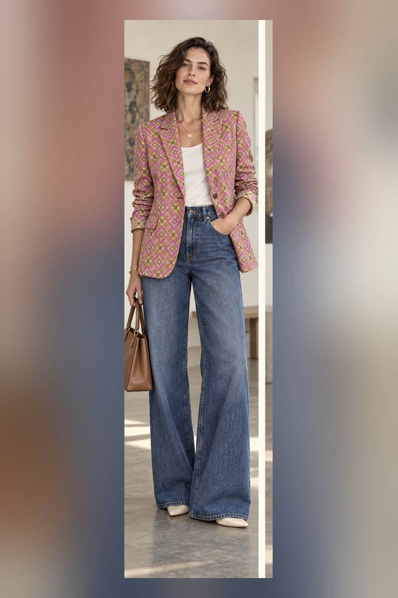 Orchid Diamond — Tailored everyday jacket