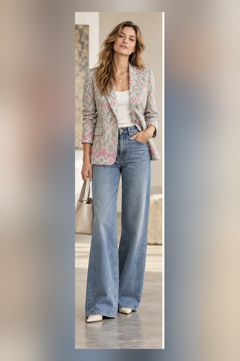 Lotus Mist — Tailored everyday jacket