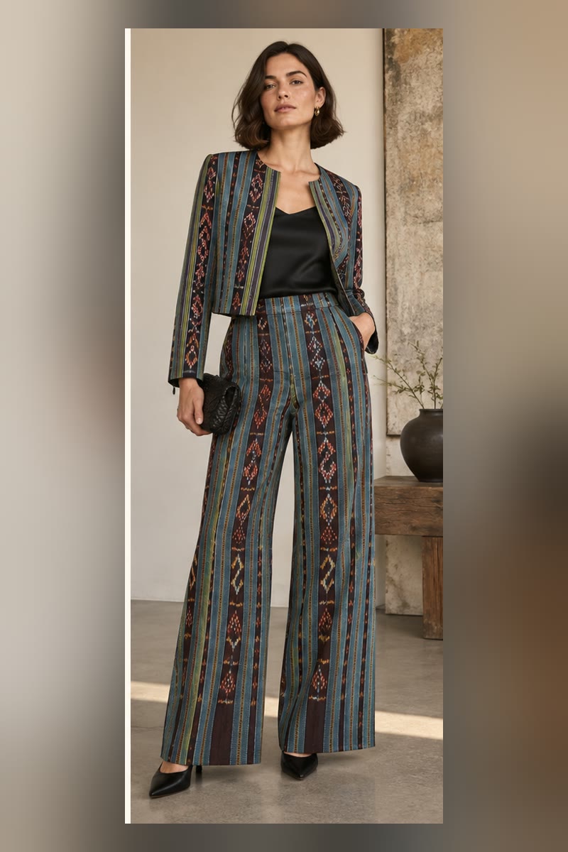 Indigo Stripe — Artful occasion separate
