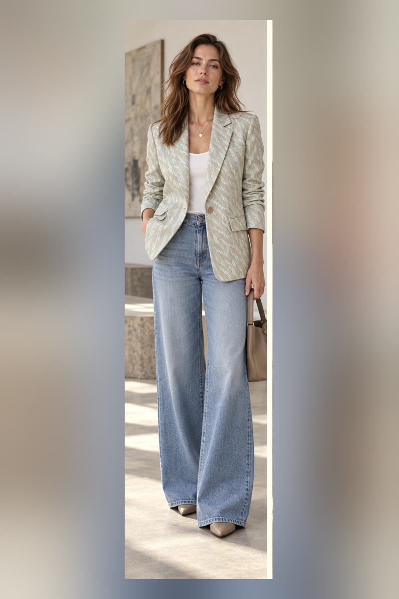 Ivory Whisper — Tailored everyday jacket